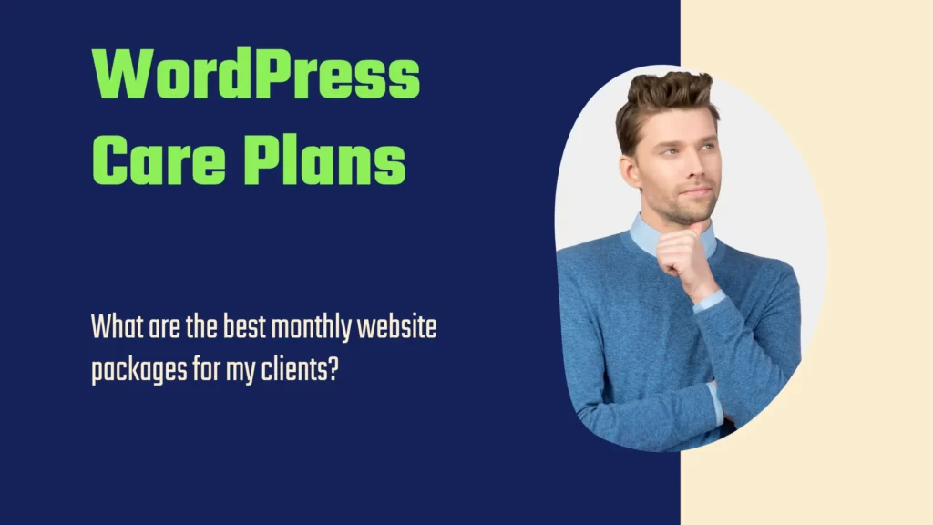 WordPress care plans