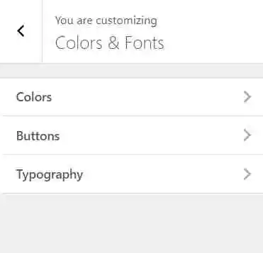 Customizing Colors and Fonts