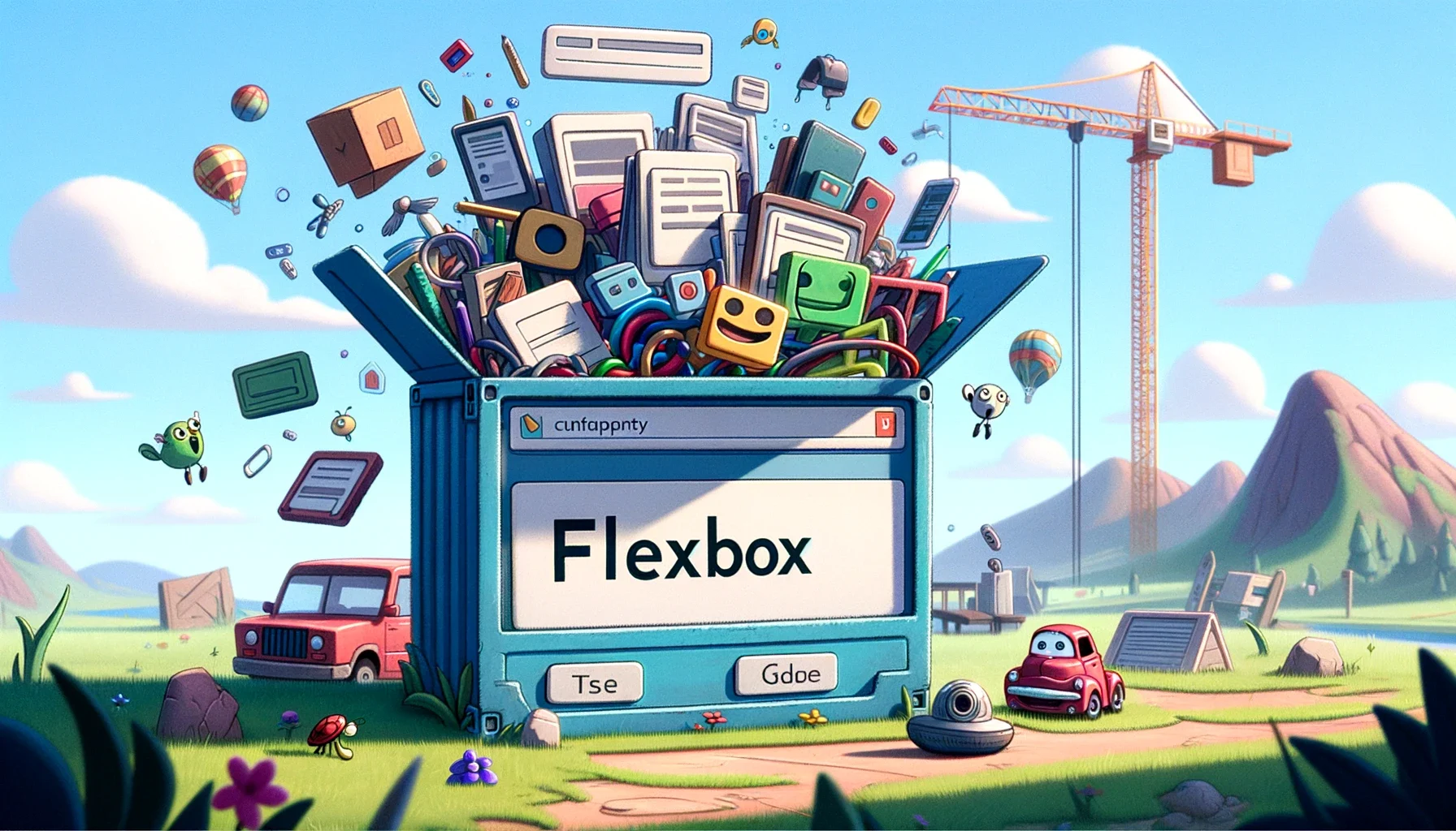 What is a flexbox container