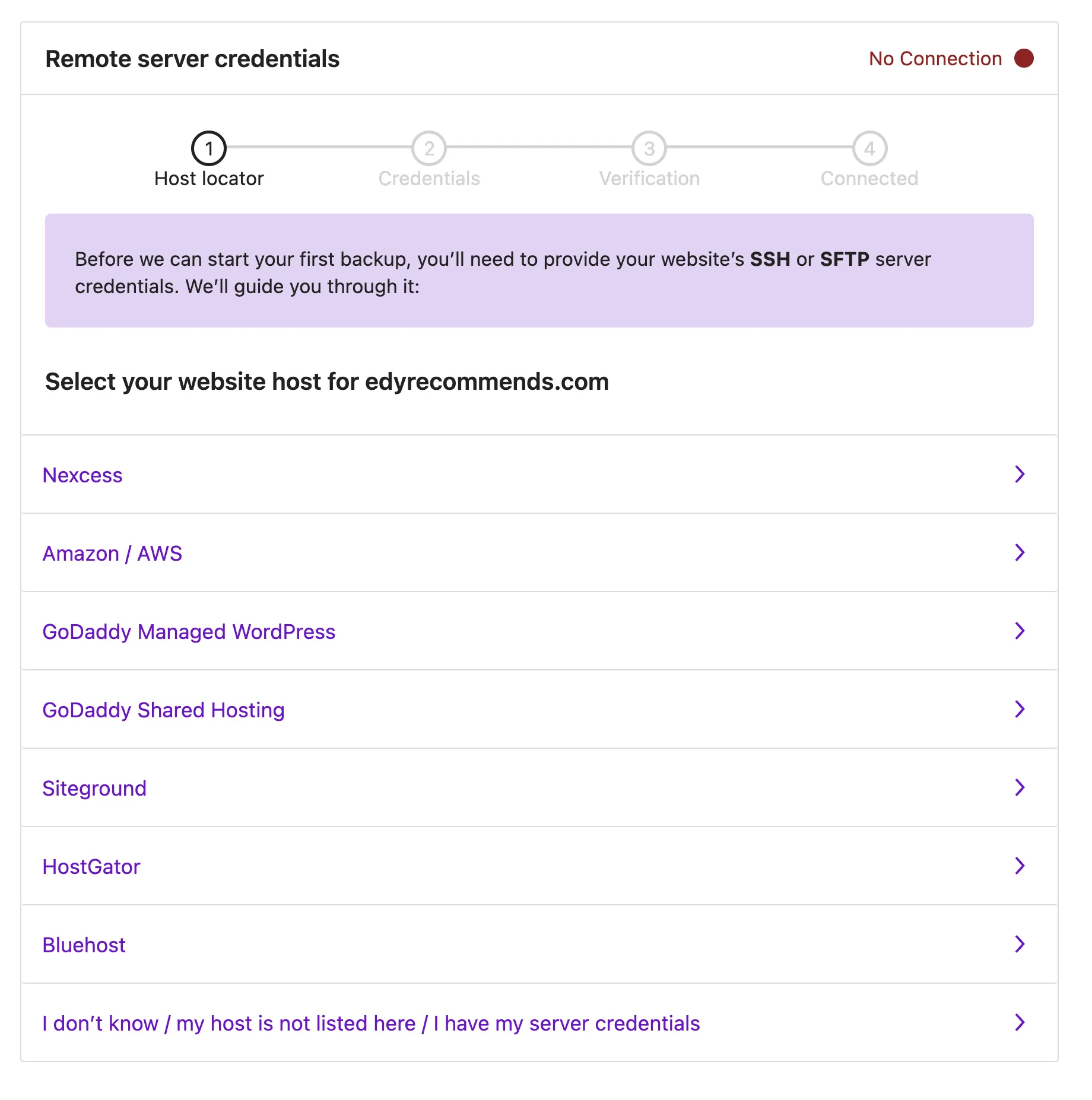 Solidwp Suite Review: Secure &Amp; Manage Your Wordpress Site 9 Solid Backup onboarding