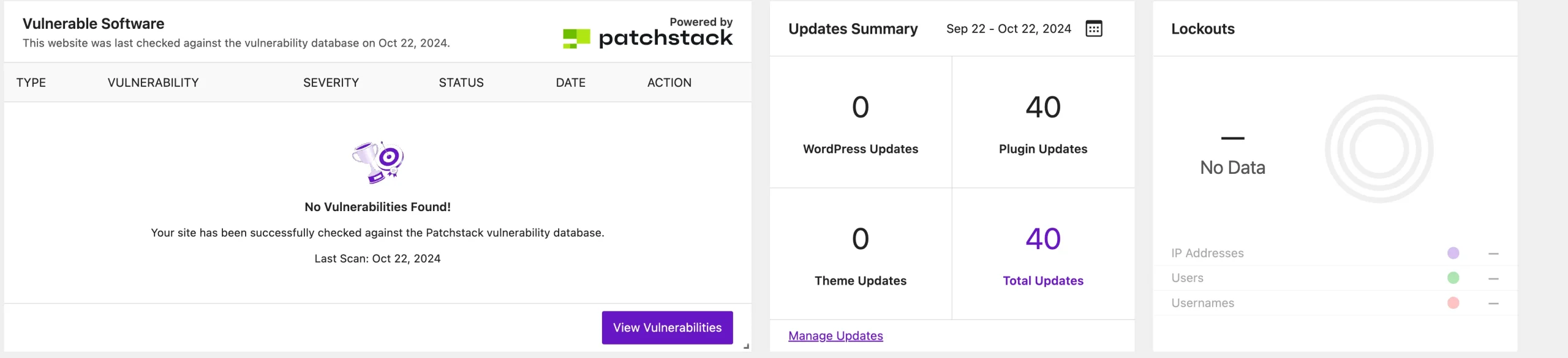 Solidwp Suite Review: Secure &Amp; Manage Your Wordpress Site 2 SolidWP Security Dashboard